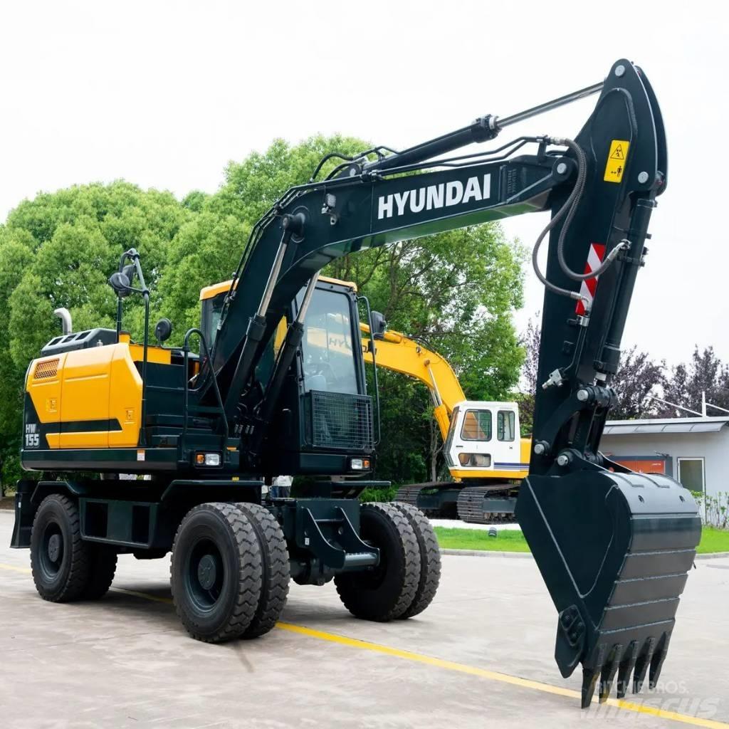 Hyundai HW155 Ratiniai ekskavatoriai