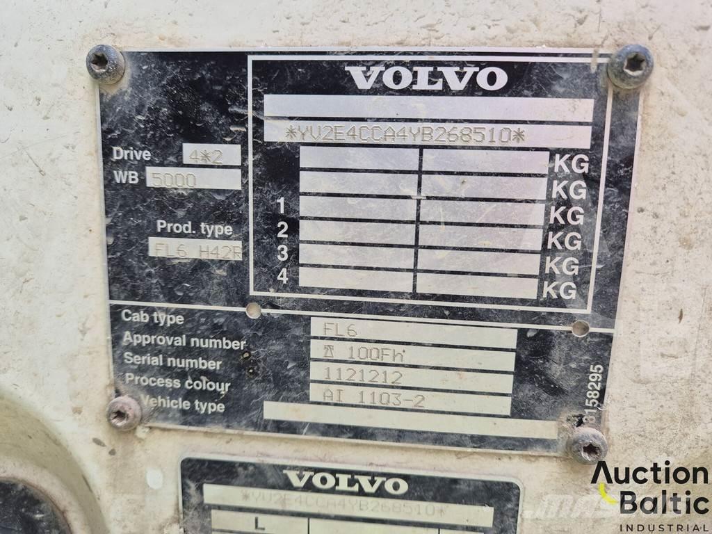 Volvo FL6 Platformos/ Pakrovimas iš šono