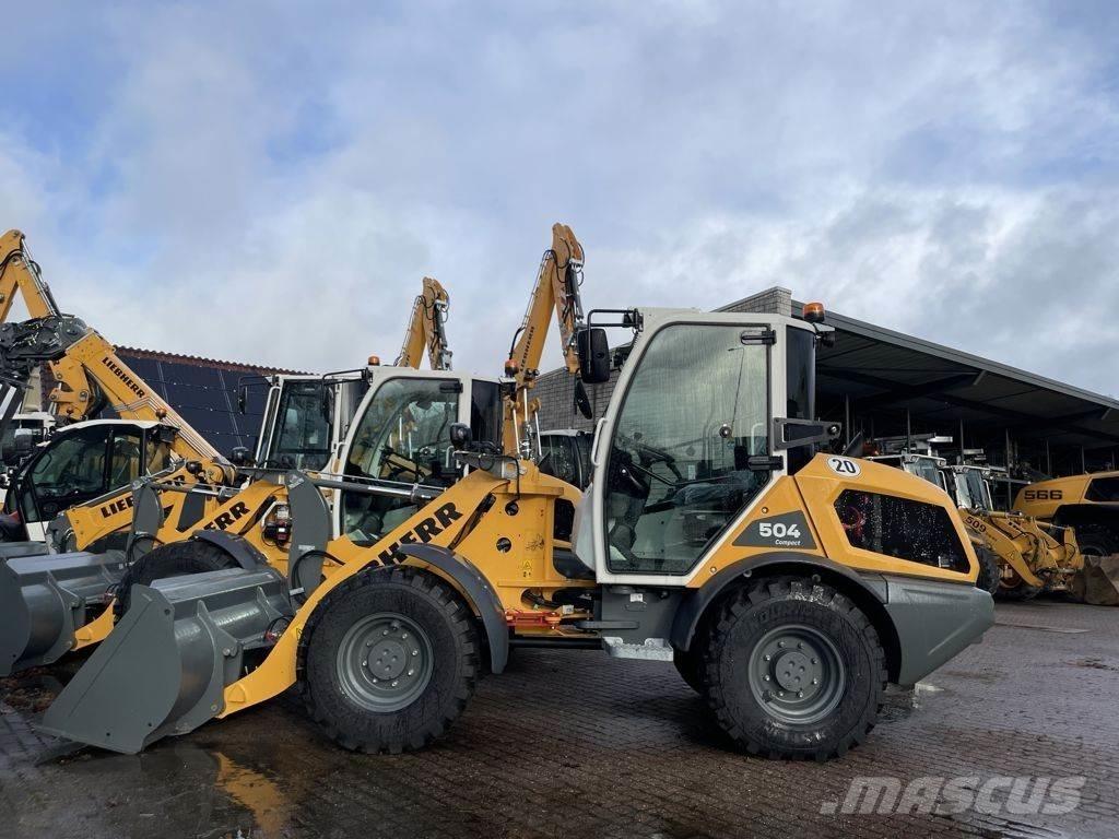 Liebherr L504C Naudoti ratiniai krautuvai