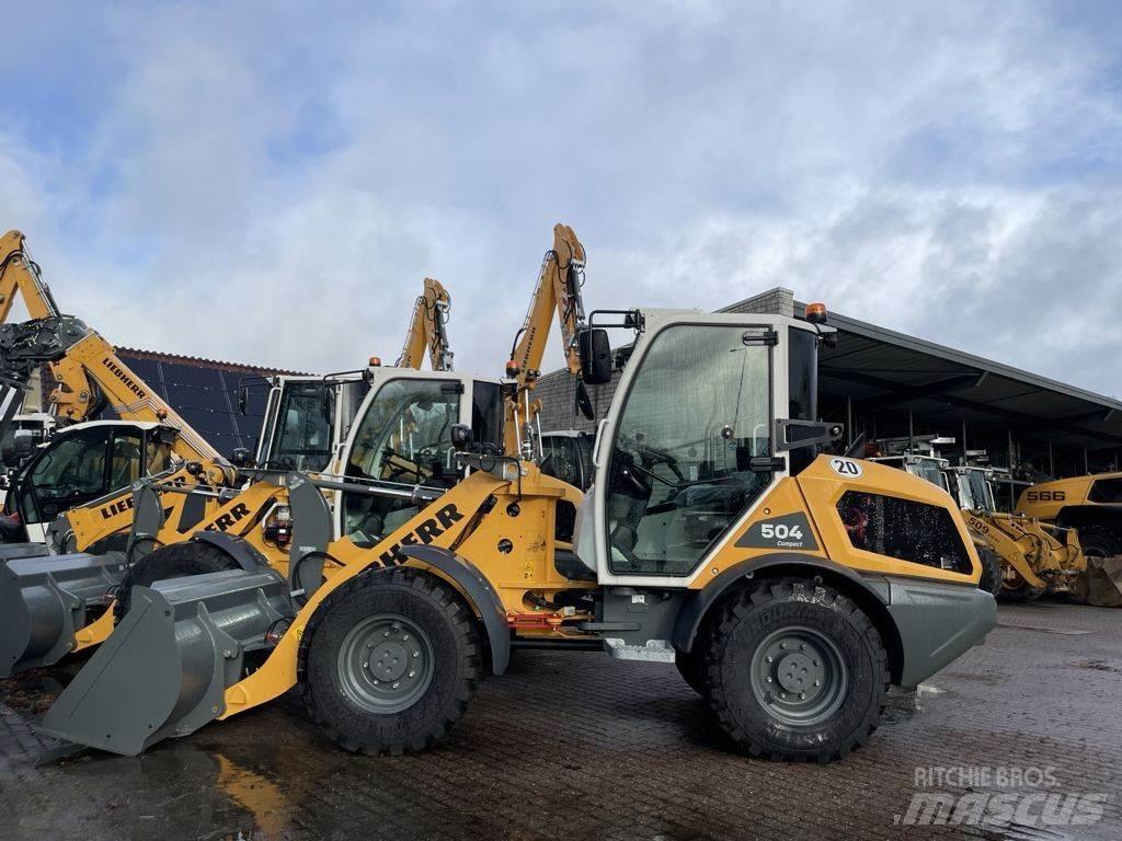 Liebherr L504C Naudoti ratiniai krautuvai