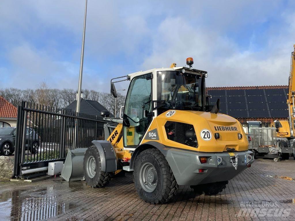 Liebherr L504C Naudoti ratiniai krautuvai