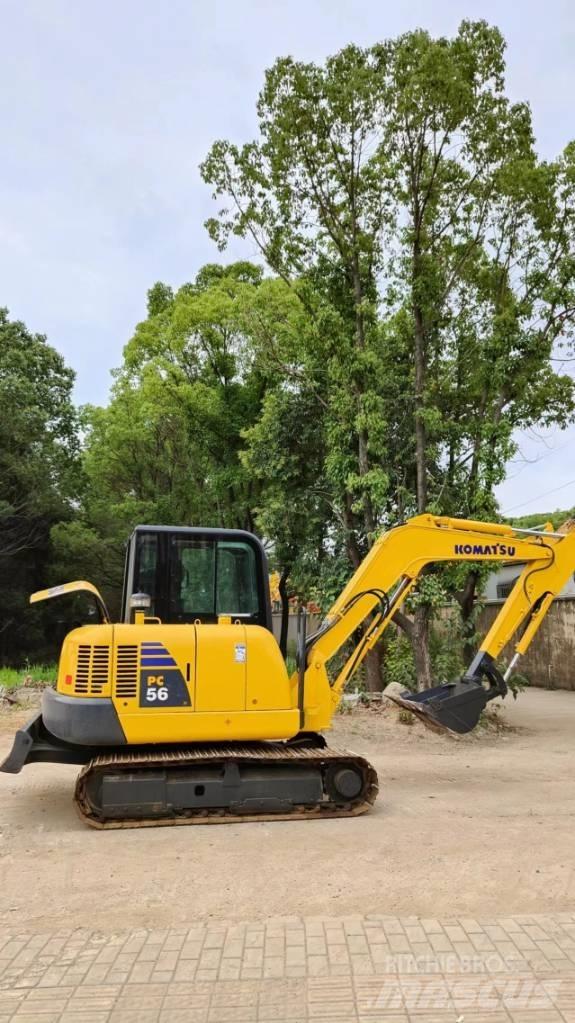 Komatsu pc56 Vikšriniai ekskavatoriai