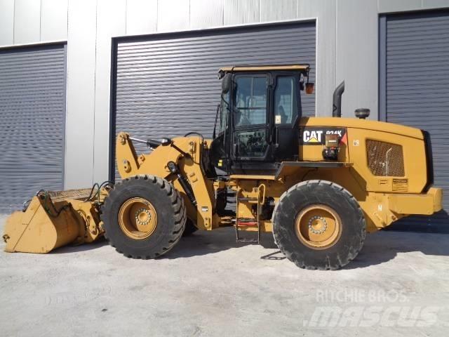 CAT 924 K Naudoti ratiniai krautuvai