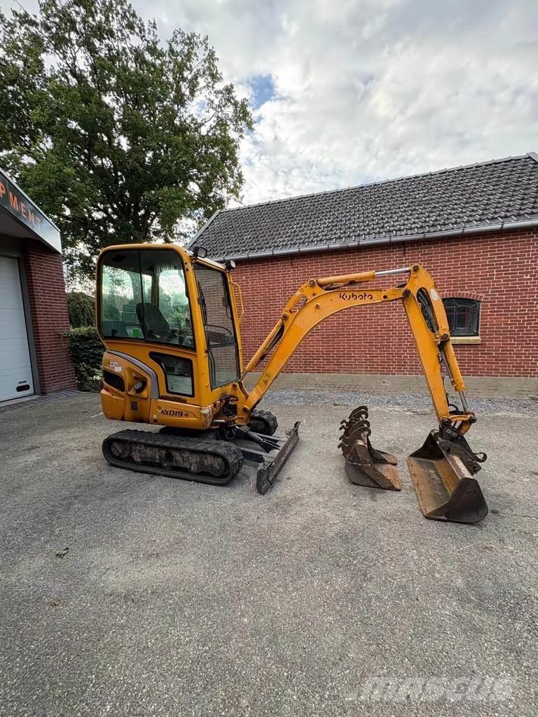 Kubota KX 019-4 Mini ekskavatoriai < 7 t