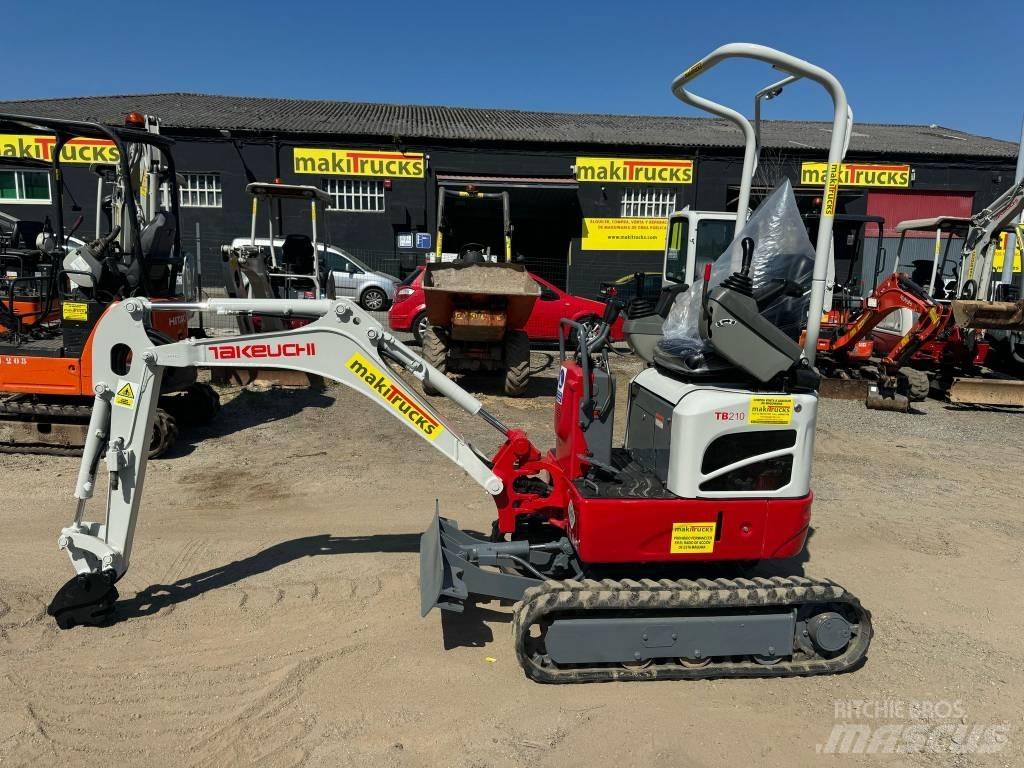 Takeuchi TB 210 R Mini ekskavatoriai < 7 t
