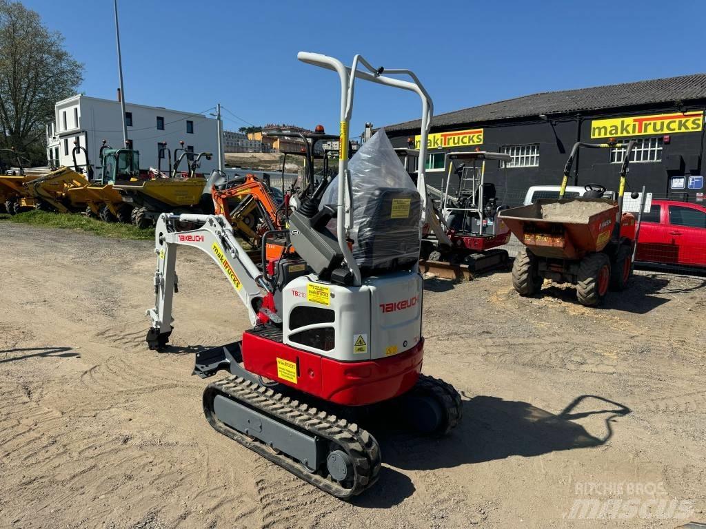 Takeuchi TB 210 R Mini ekskavatoriai < 7 t