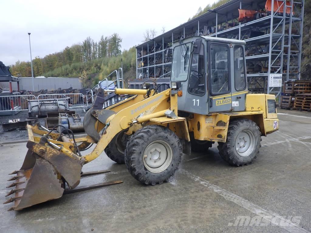 Zettelmeyer ZL 602 Naudoti ratiniai krautuvai