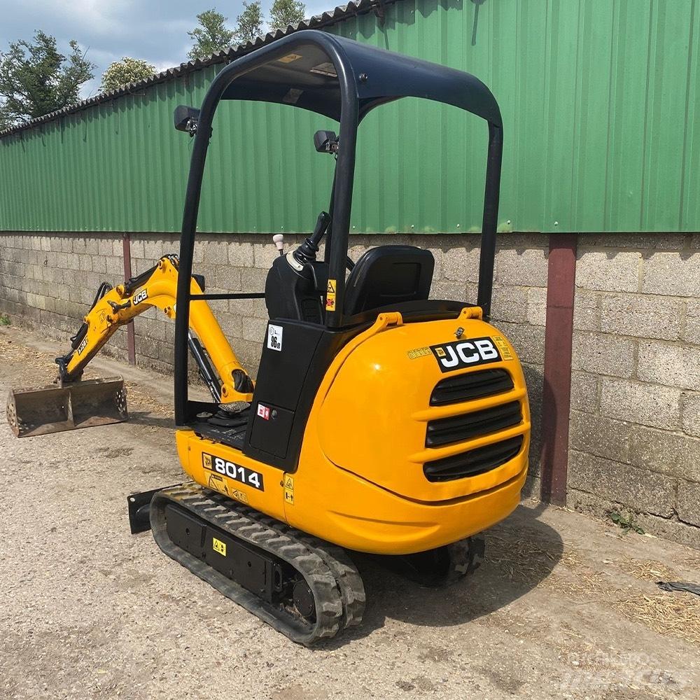 JCB 8014 Mini ekskavatoriai < 7 t