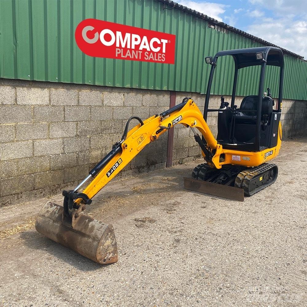 JCB 8014 Mini ekskavatoriai < 7 t