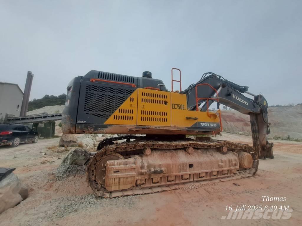 Volvo EC750EL Vikšriniai ekskavatoriai
