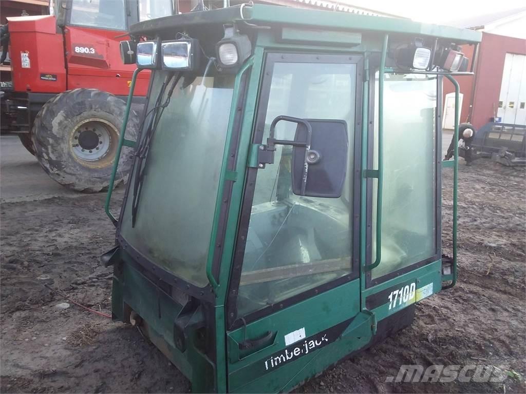 Timberjack 1710d Kabinos ir salonai