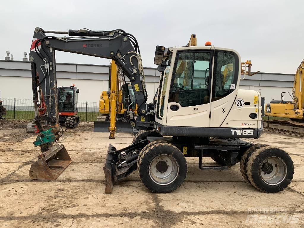 Terex TW 85 Ratiniai ekskavatoriai
