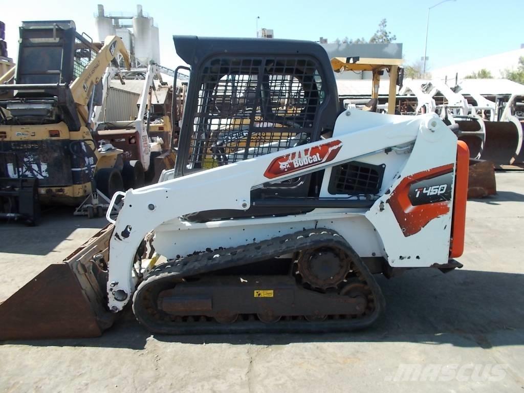 Bobcat T450 Krautuvai su šoniniu pasukimu