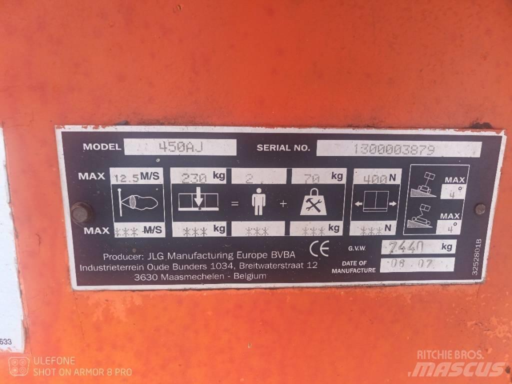 JLG 450 AJS II Alkūniniai keltuvai