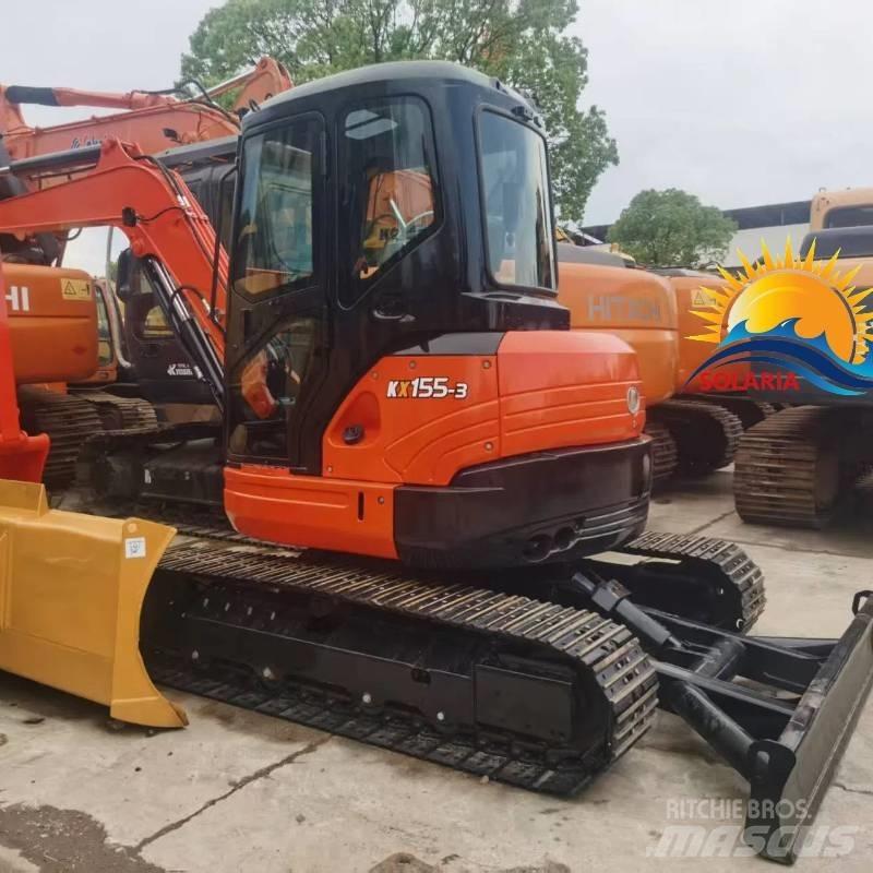 Kubota KX 155 Vikšriniai ekskavatoriai