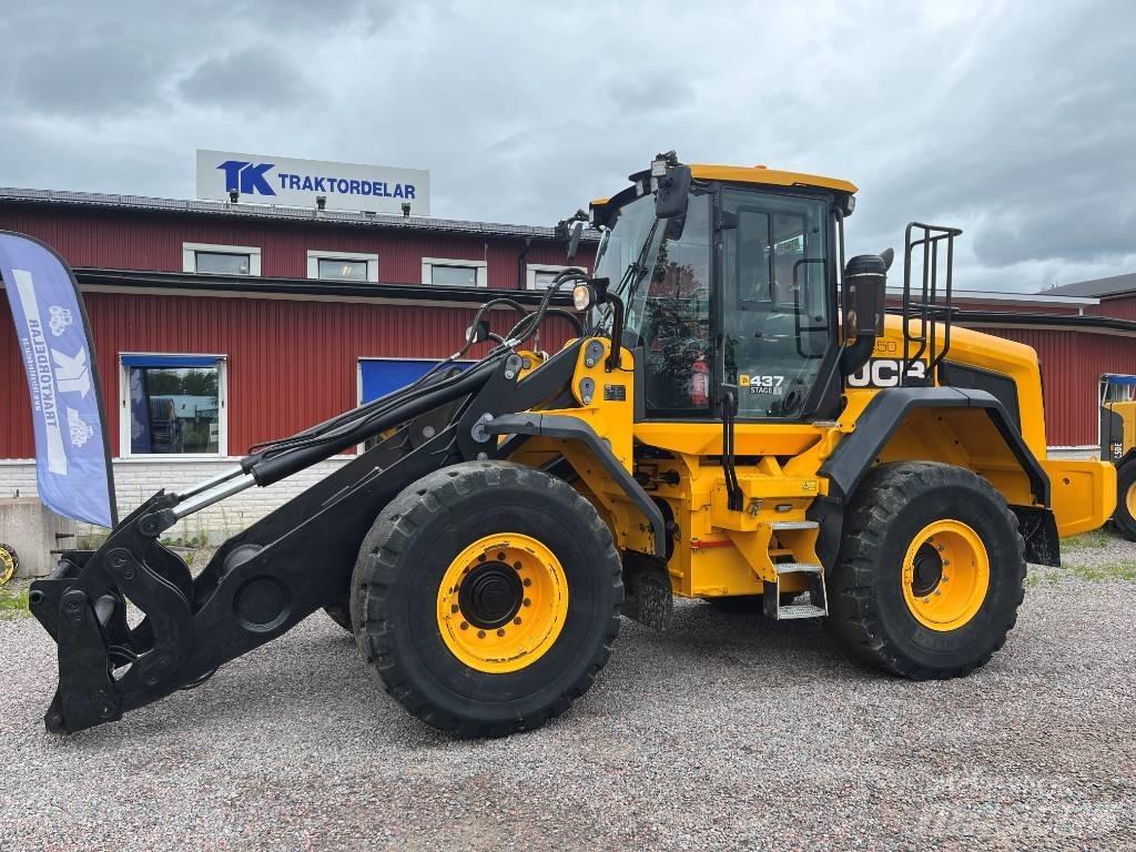 JCB 437 S5 HT Naudoti ratiniai krautuvai