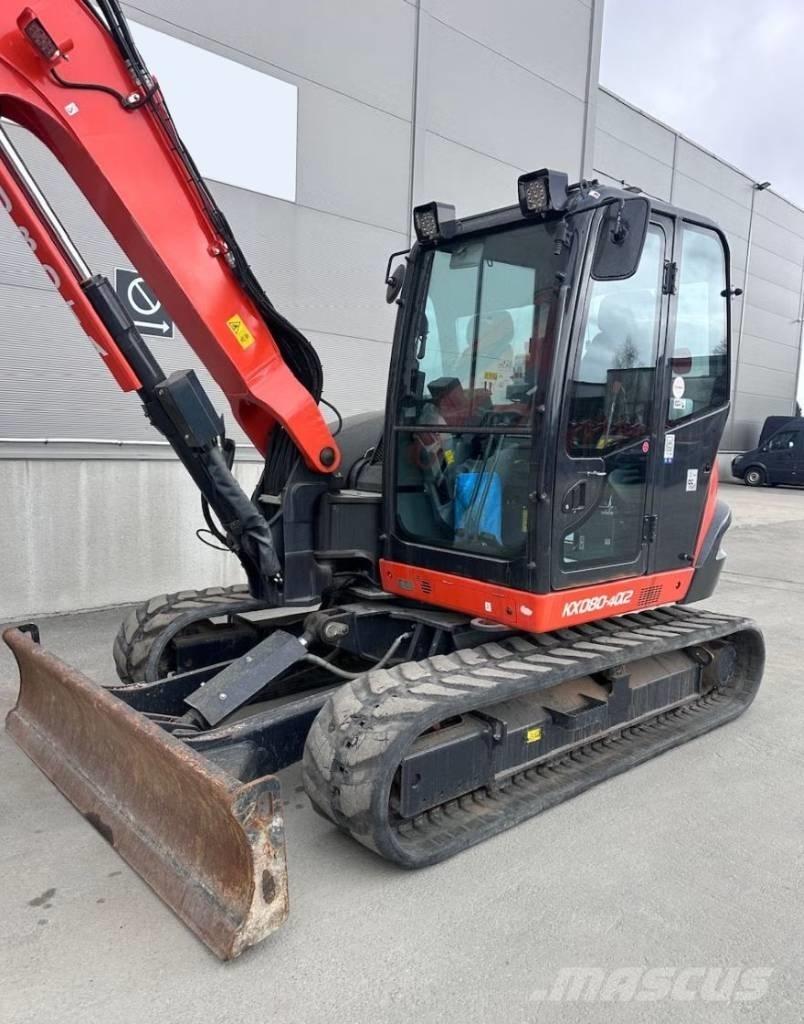 Kubota KX 080-4@2 Vidutinės galios ekskavatoriai 7-12 t