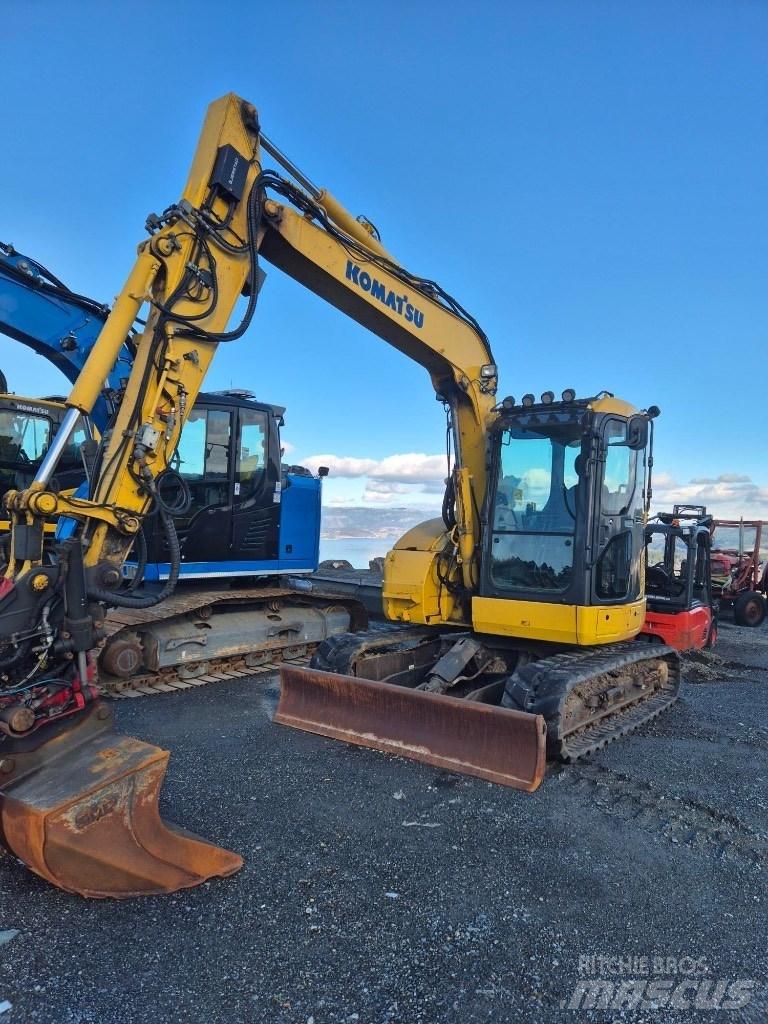 Komatsu Pc 78us-10 Vidutinės galios ekskavatoriai 7-12 t