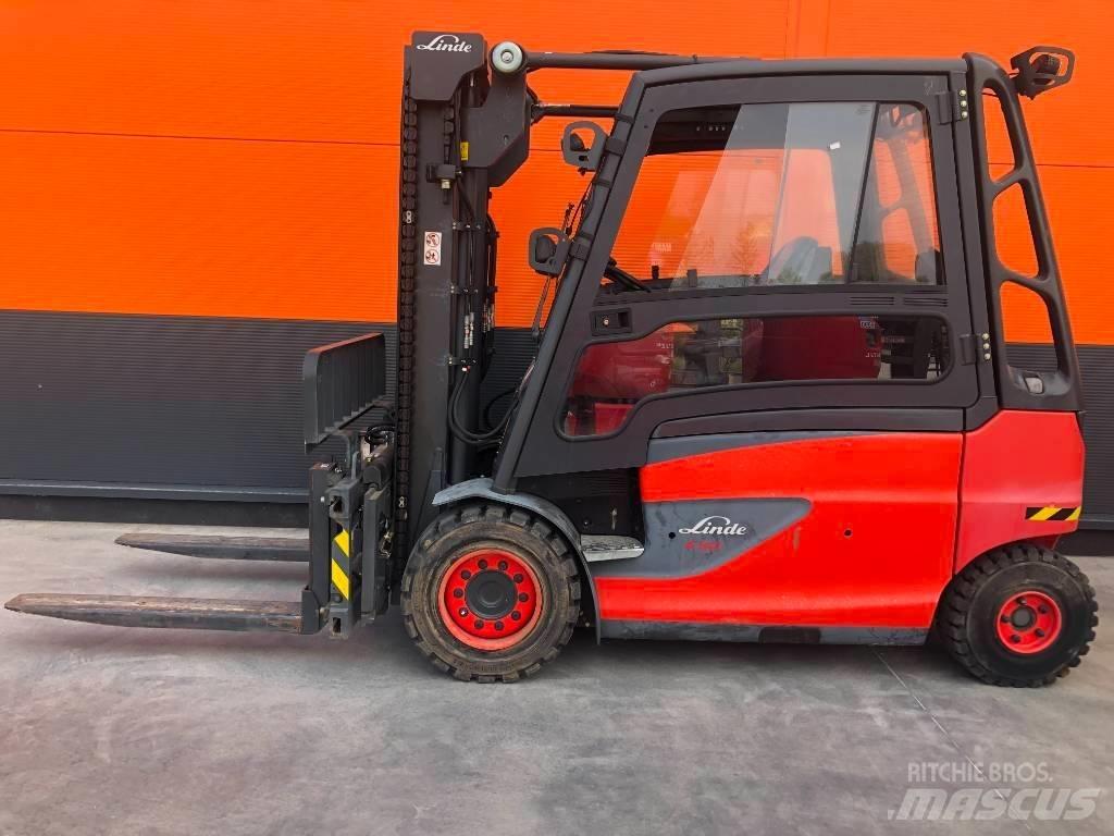 Linde E 50 Elektriniai šakiniai krautuvai