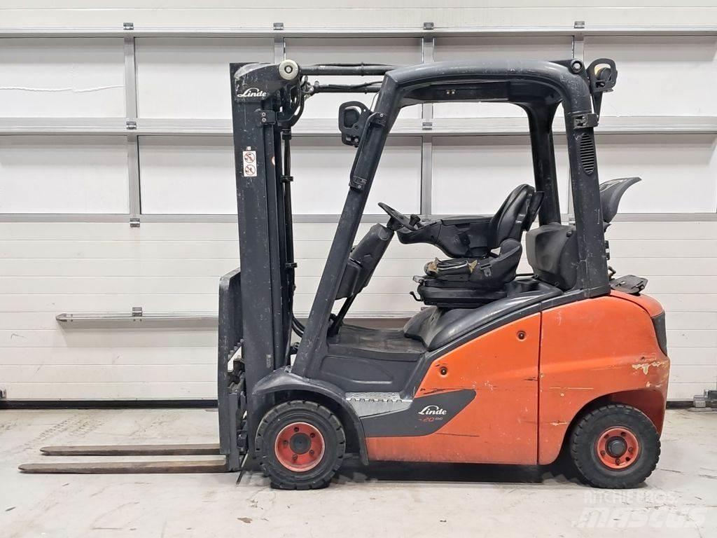 Linde H20T-01 LPG (dujiniai) krautuvai