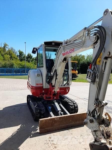 Takeuchi TB 230 Mini ekskavatoriai < 7 t