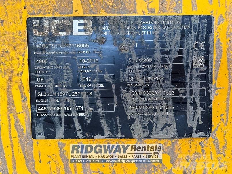 JCB 6 ST Statybiniai savivarčiai sunkvežimiai