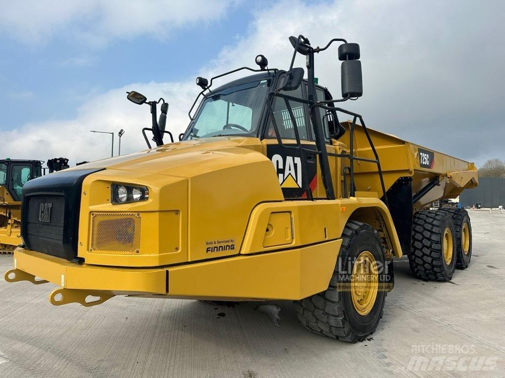 CAT 725C2 Karjeriniai savivarčiai