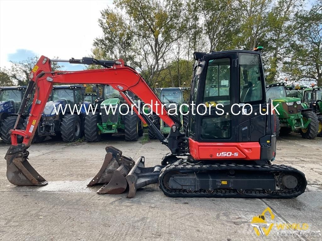 Kubota U 50-5 Mini ekskavatoriai < 7 t