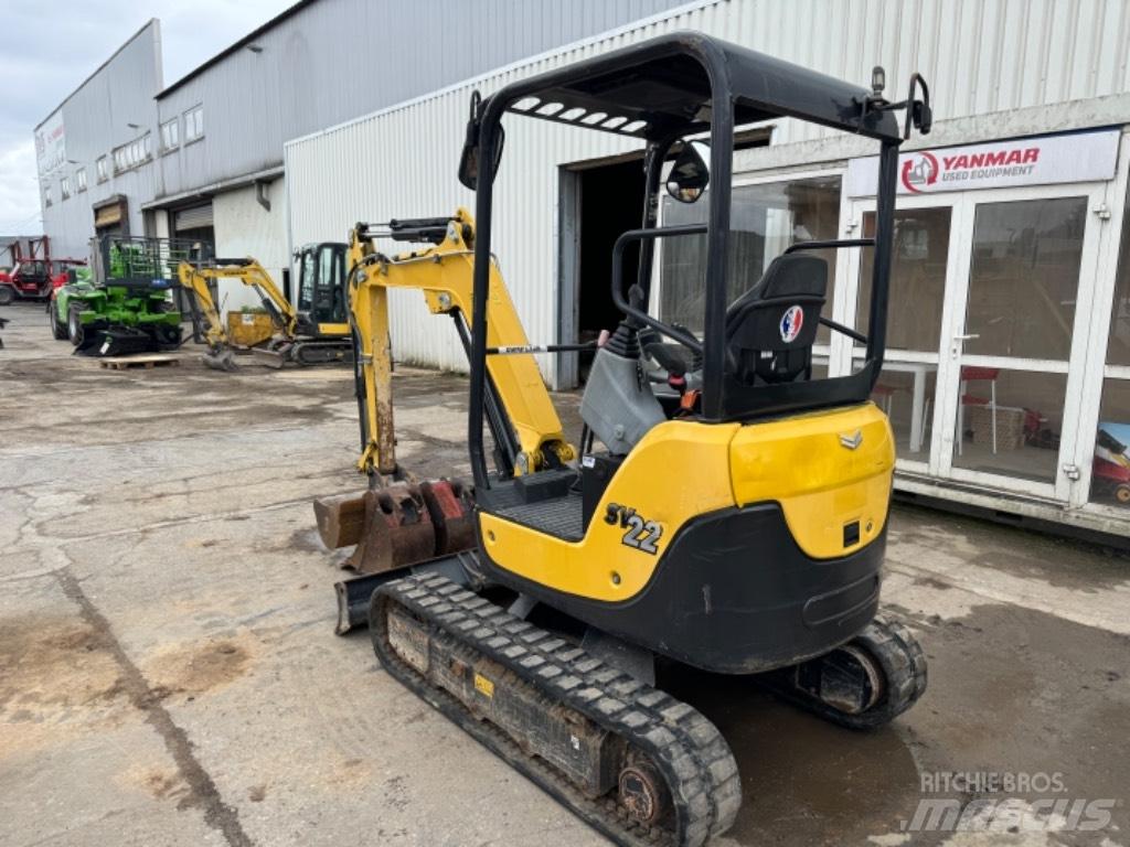 Yanmar SV22 (01539) Mini ekskavatoriai < 7 t