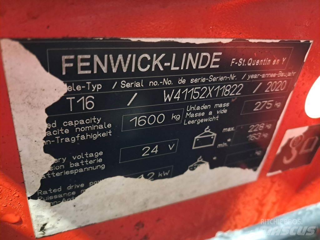 Linde T16 Mažų aukščių keltuvai