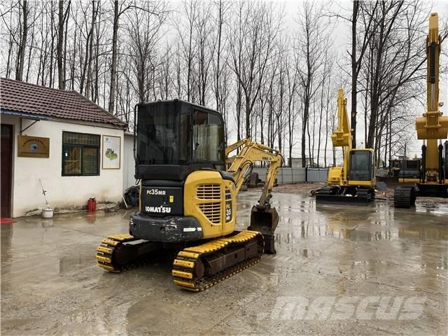 Komatsu PC35MR-2 Vikšriniai ekskavatoriai