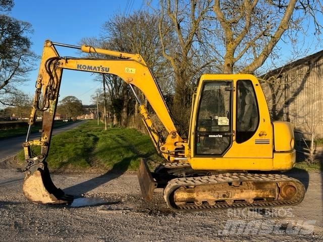 Komatsu PC 75R Vidutinės galios ekskavatoriai 7-12 t