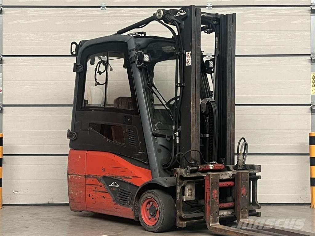 Linde E16-02 Elektriniai šakiniai krautuvai
