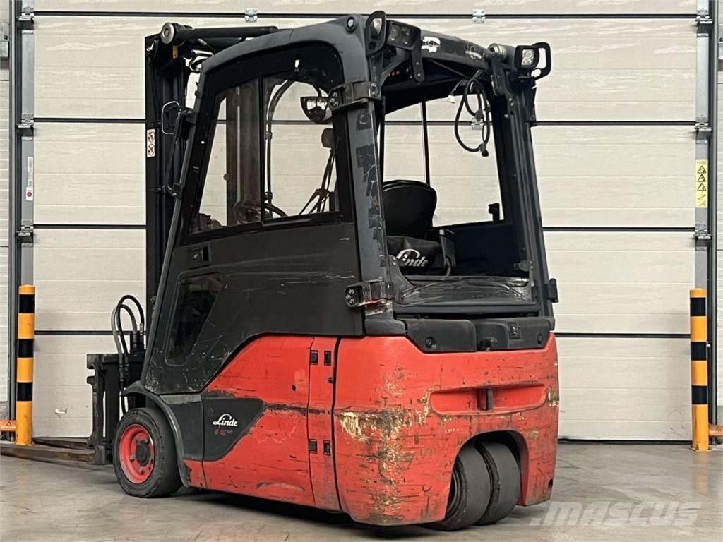 Linde E16-02 Elektriniai šakiniai krautuvai
