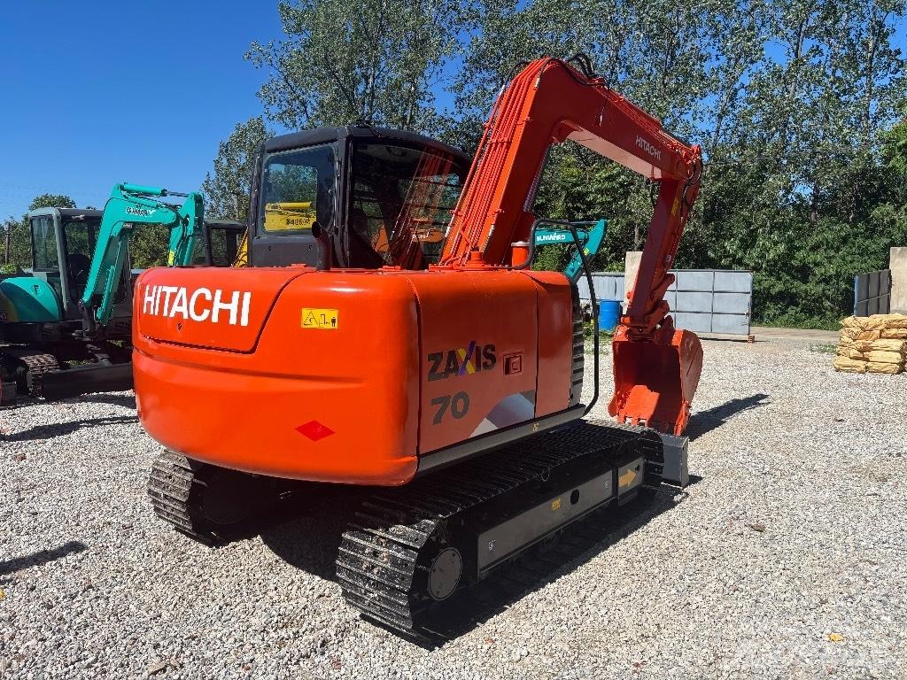 Hitachi ZX 70 Mini ekskavatoriai < 7 t