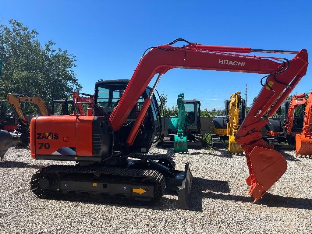 Hitachi ZX 70 Mini ekskavatoriai < 7 t