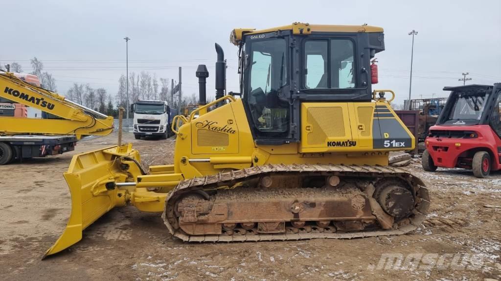 Komatsu D 51 EX-22 Vikšriniai buldozeriai