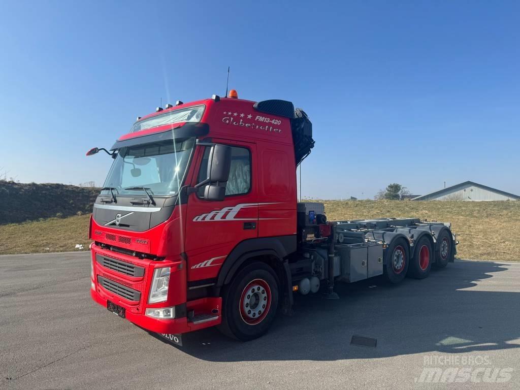 Volvo FM 420 Savivarčiai su kabeliniu keltuvu