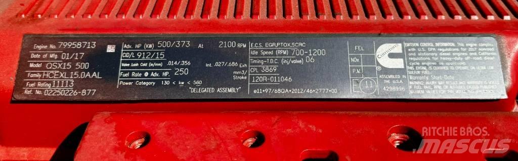 Cummins QSX15 Statyba - Kita