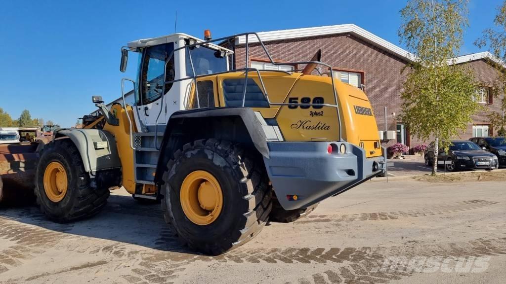 Liebherr L 580 Naudoti ratiniai krautuvai