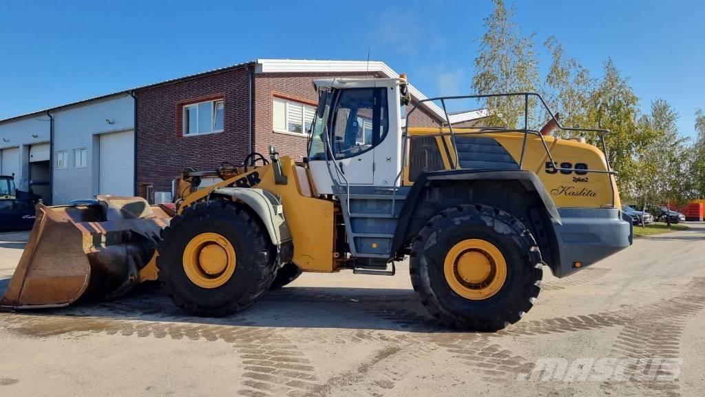 Liebherr L 580 Naudoti ratiniai krautuvai