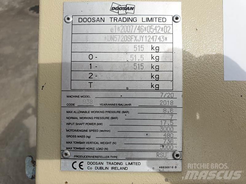 Doosan 7 / 20 Kompresoriai