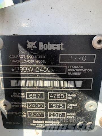 Bobcat T 770 Krautuvai su šoniniu pasukimu