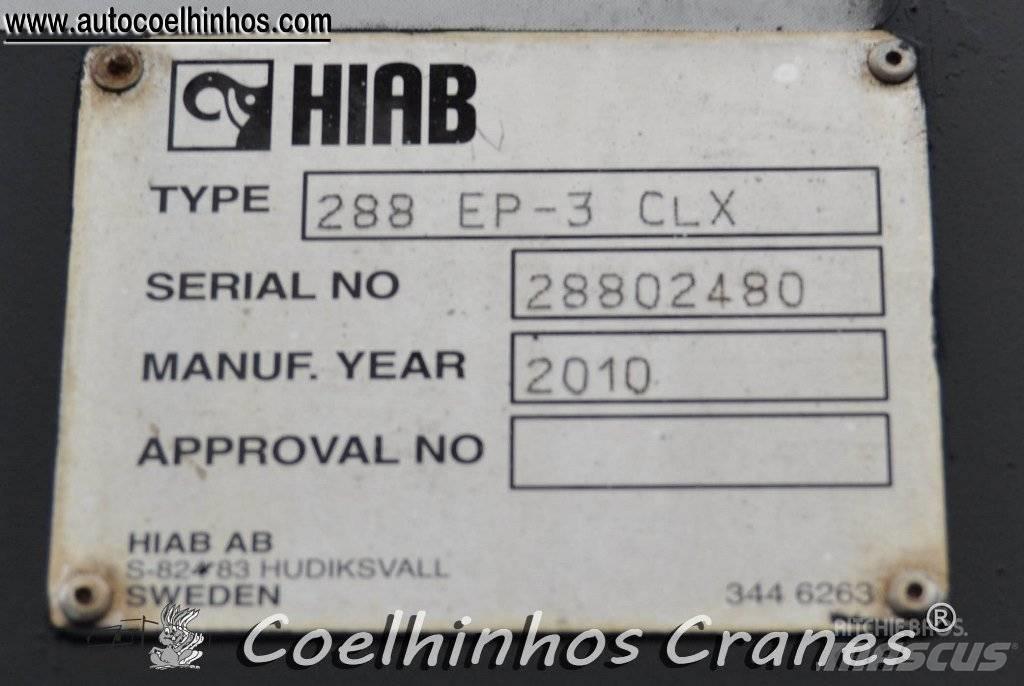 Hiab 288 XS / EP 3-CLX Keltuvai-krautuvai