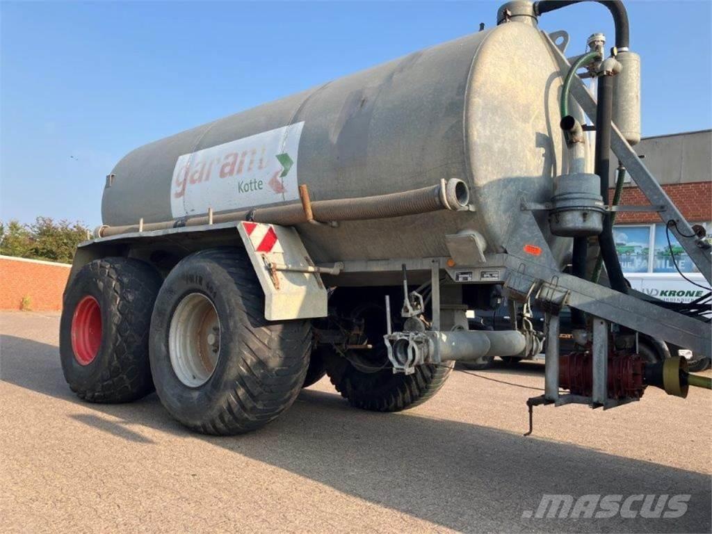 Kotte VT17500 Srutų cisternos