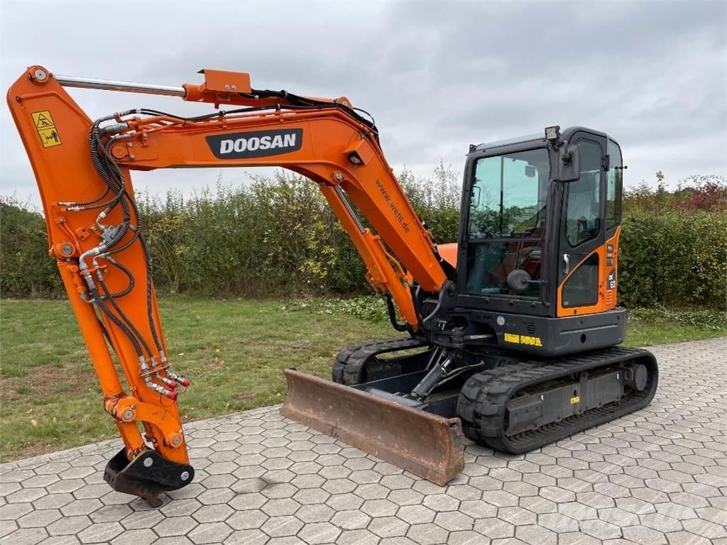Doosan DX63-3 Mini ekskavatoriai < 7 t