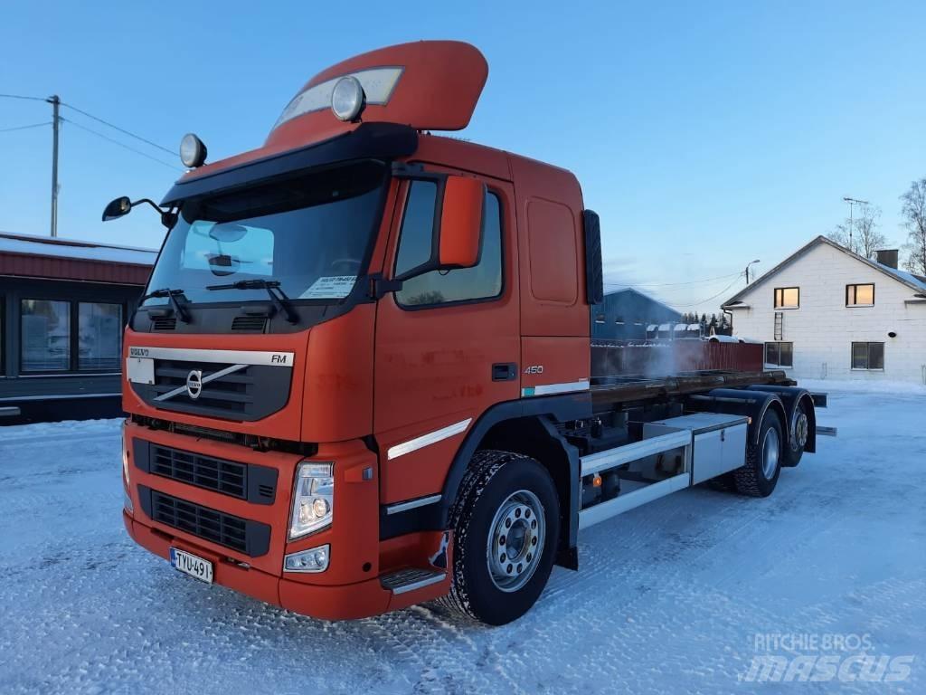 Volvo FM 450 Konteinerių nuožulnaus pakėlimo ant platformos krautuvai