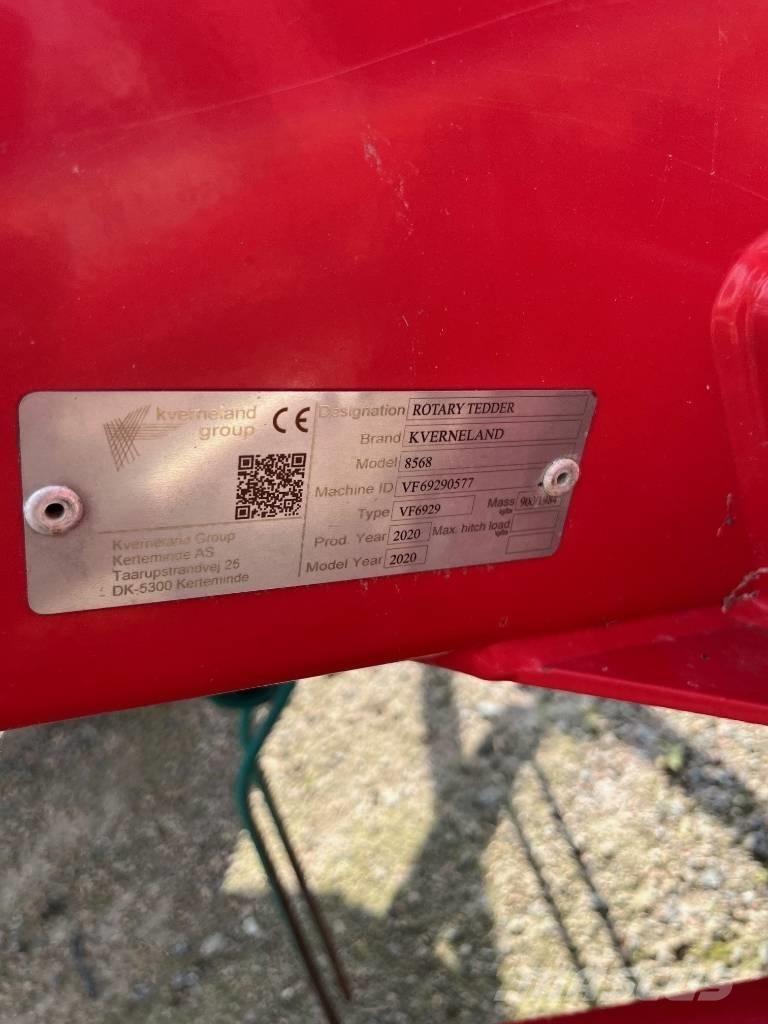 Kverneland 8568 Šieno grėbliai ir vartytuvai