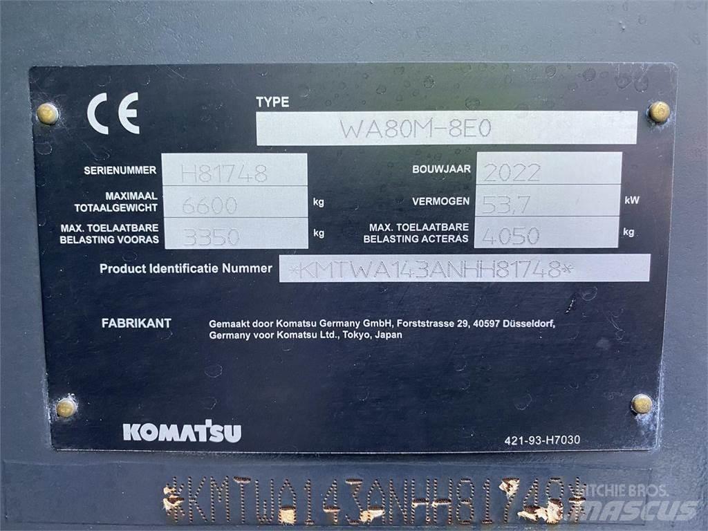 Komatsu WA80M-8EO Daugiafunkciniai pakrovėjai