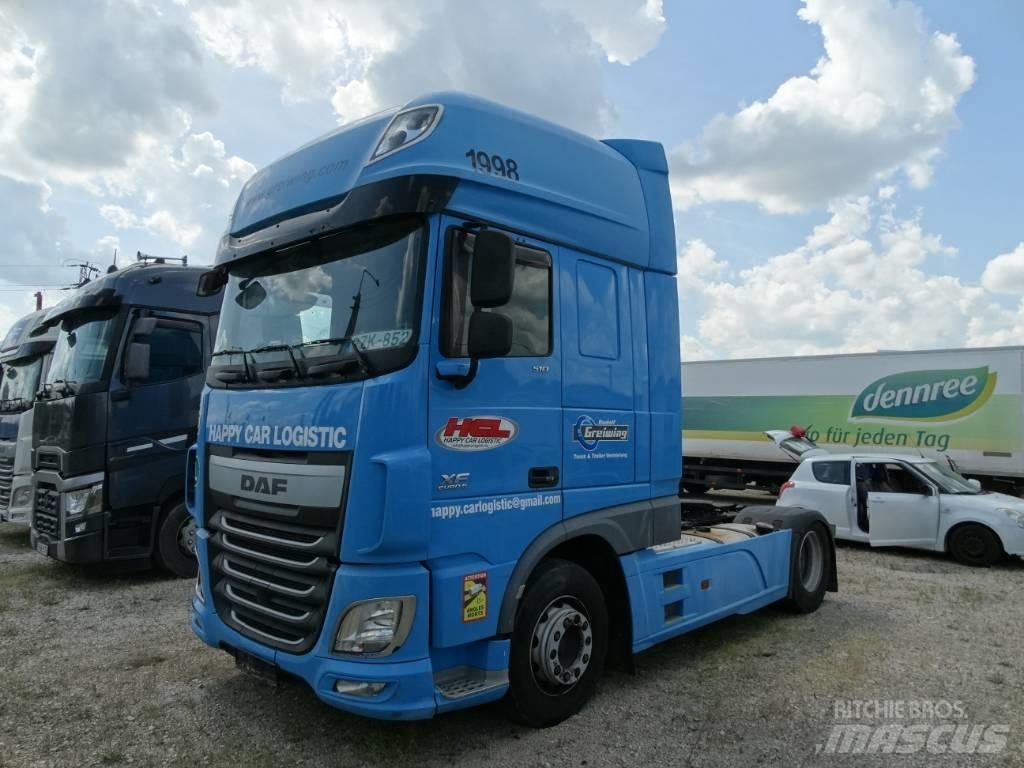 DAF XF510 FT Naudoti vilkikai